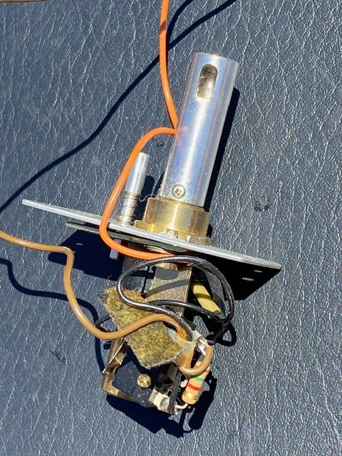 Technics SL-1200 MK2 Pop-Up Light Assembly Original Genuine Part - Working