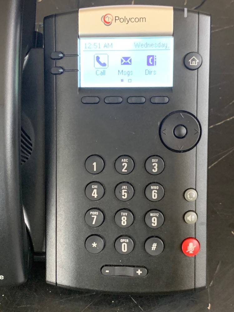 Polycom VVX 201 VoIP Phone - 220040450001
