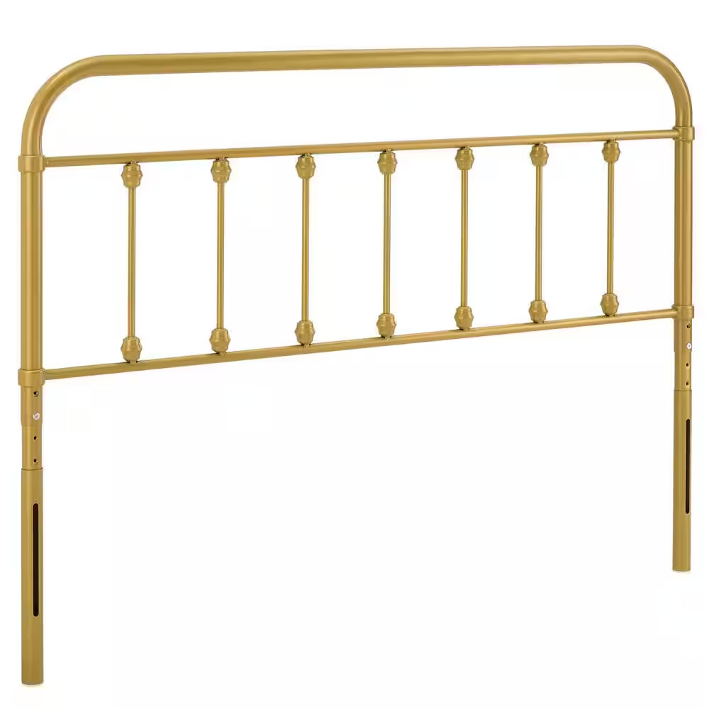 Sage Gold Twin Metal Headboard