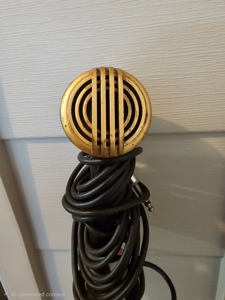 Vintage early 1900s Microphone used
