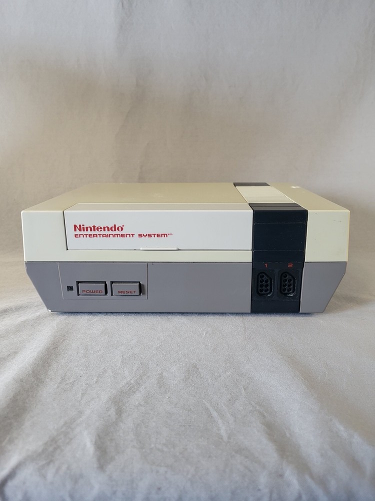Nintendo NES Console - NES-001 - Cords & Controller - Tested - Pins Cleaned!