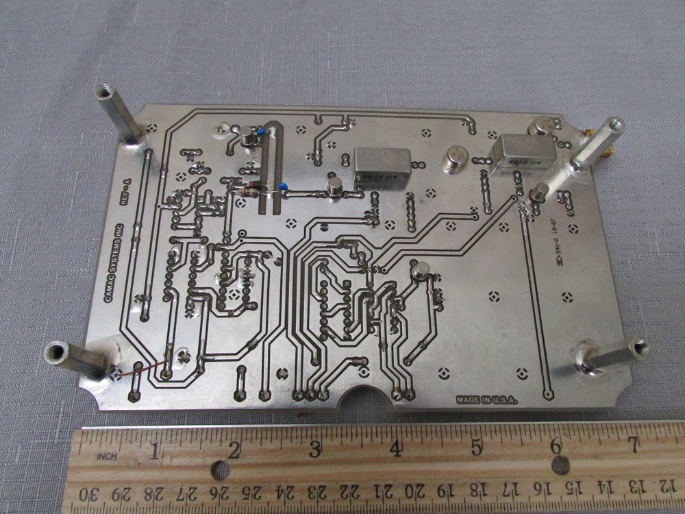 CAMAC Systems VCO Circuit Board RF Microwave Variable Oscillator