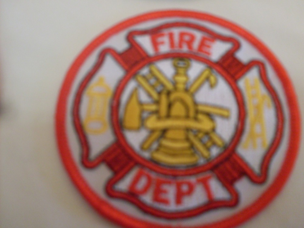 Fire fighter firefighter 9 patch collection patches embroidered for display