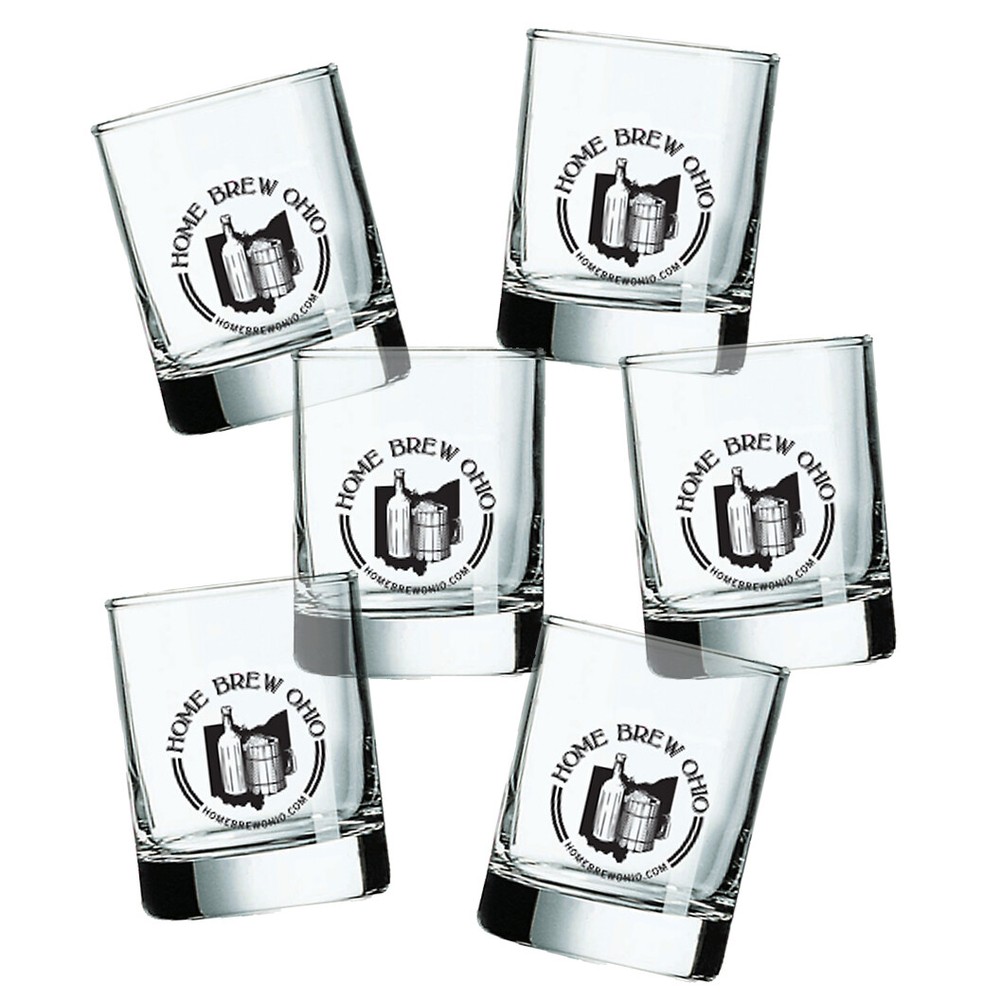 Home Brew Ohio Tasting Glasses - Set of 6