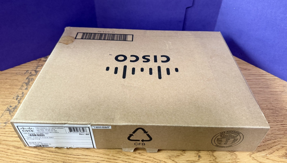 NEW OPEN BOX Cisco CP-8861-K9 8861 IP Phone *MISSING CABLES
