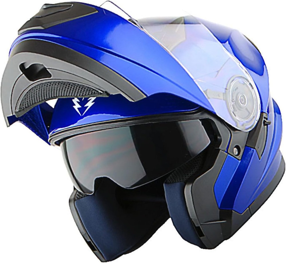 1Storm Modular Full Face Helmet Glossy Blue