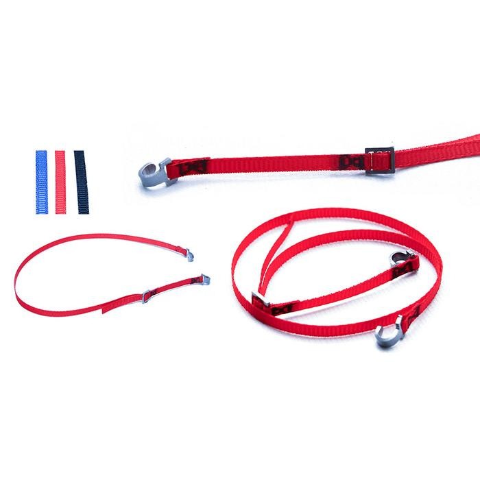 RC 1/10 Scale TIE DOWN STRAPS 6MM (1PC)  -RED-