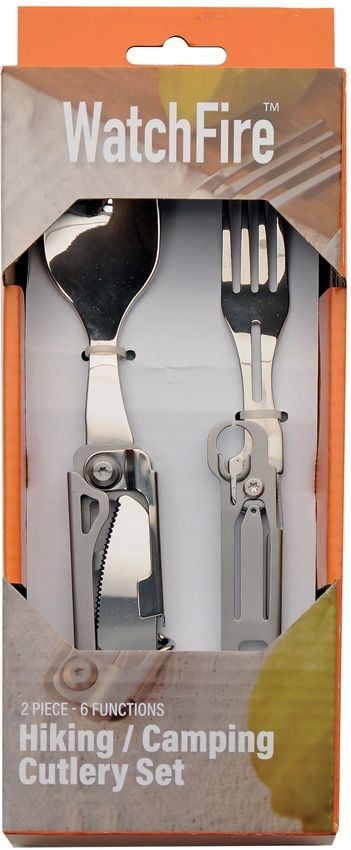 Multi Function Camp Tool Integrated Separable Earing Utensils With Belt Sheath