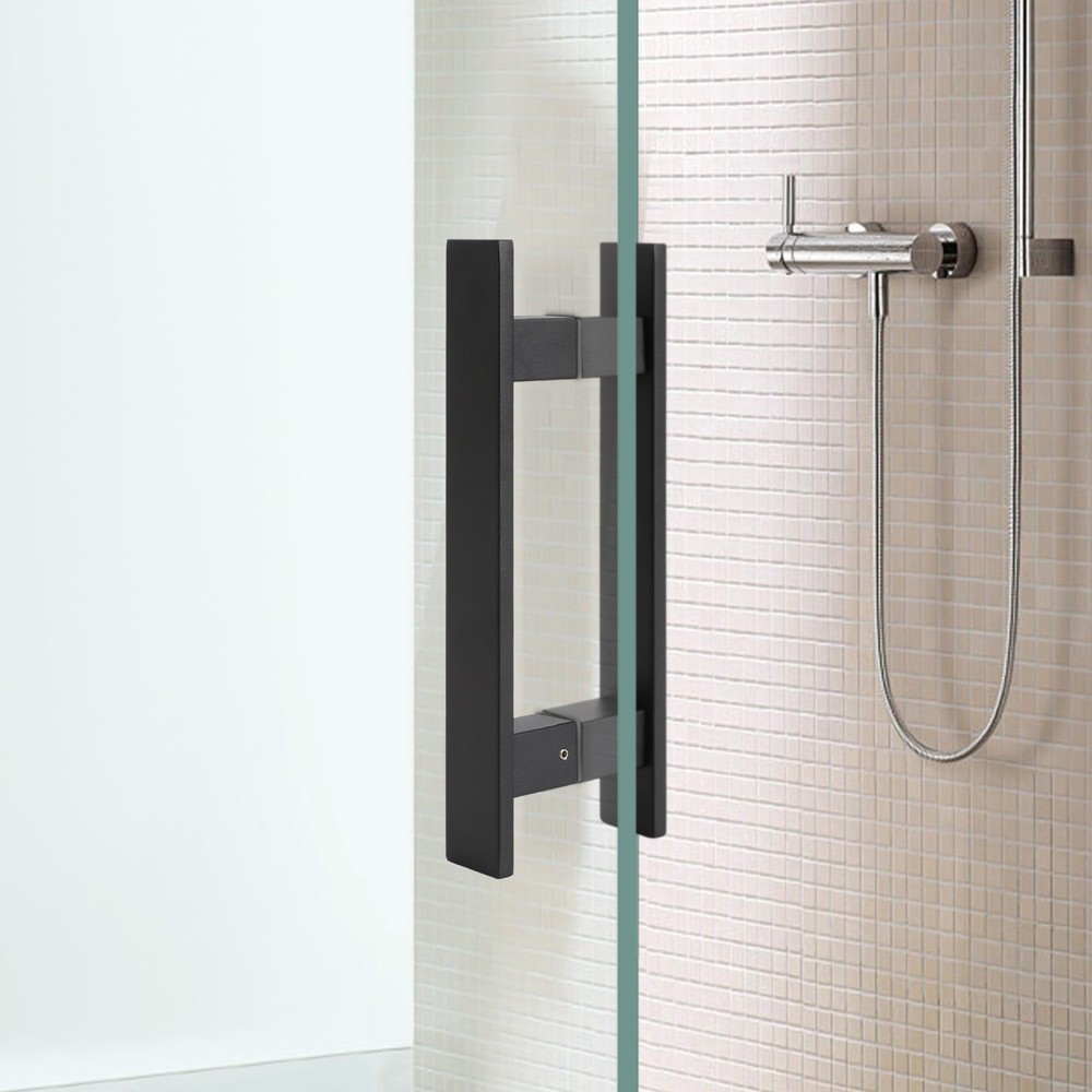 H-shaped Handle Sliding Stainless Steel Door Handle Dual Sided Push Pull Handle