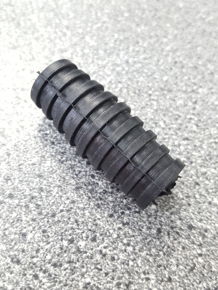 MX Push On Motorcycle Gear Lever Round Toe Spigot Rubber