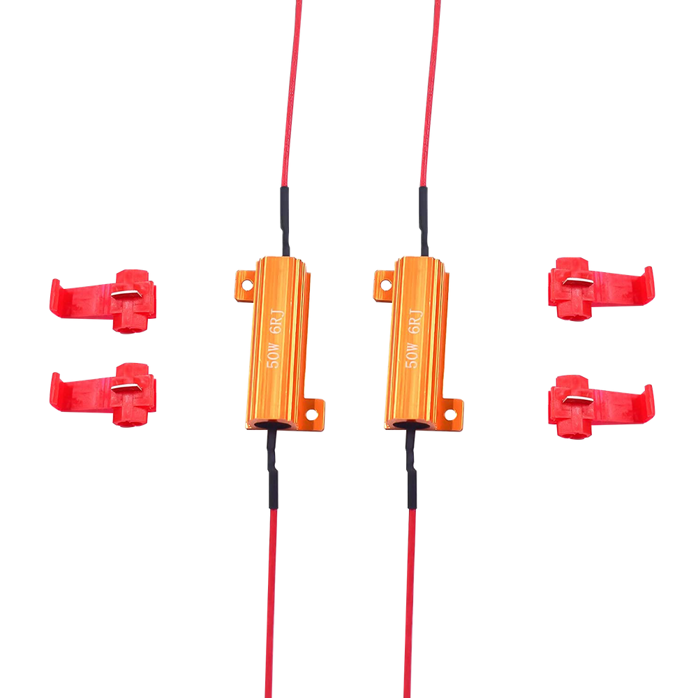2x 3157 4157 Load Resistor For Switchback LED Turn Signal Light Hyper Flash Fix