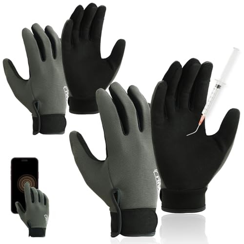 Level 2 Needlestick, Level 5 Puncture Resistant Work Gloves, Medium 2 Pairs