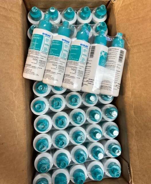 Box of 100: Ecolab ISOSORB Liquid Treatment System