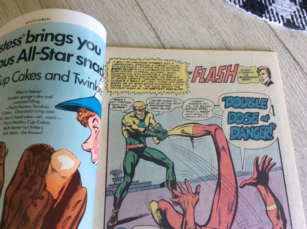 1977 DC comics flash issue number 252