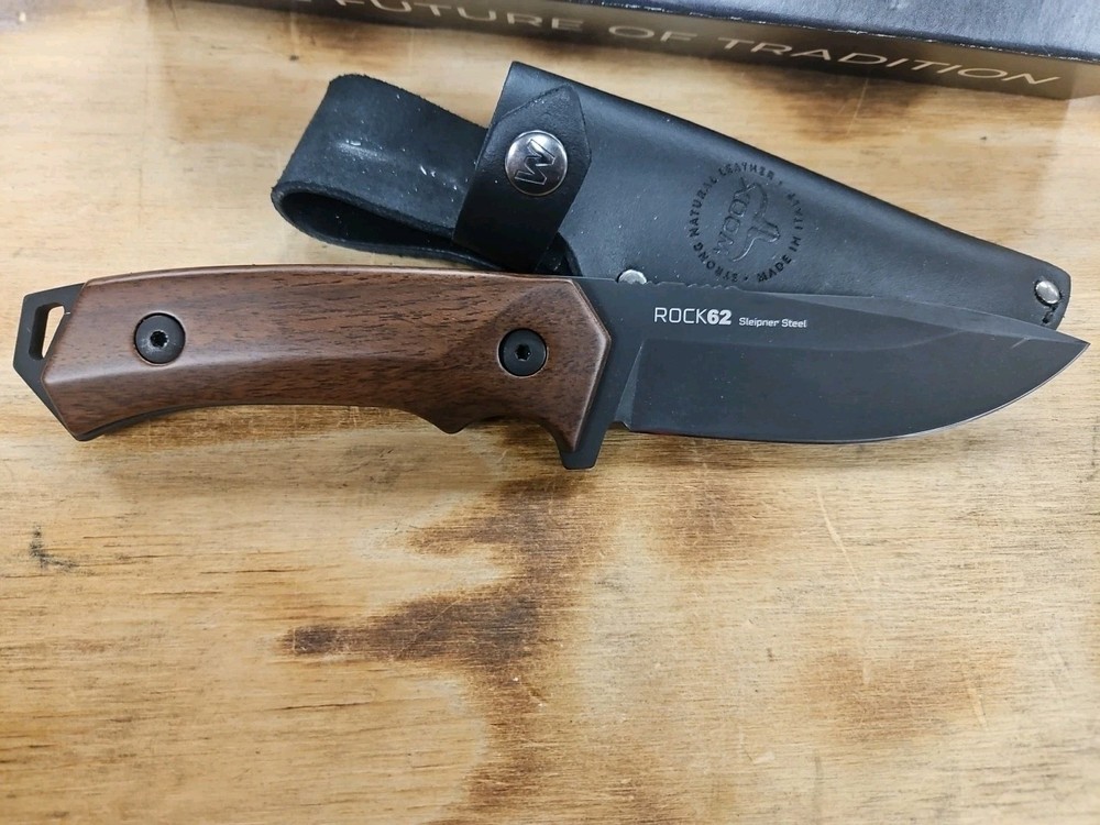 WOOX Rock 62 Knife Walnut Handle