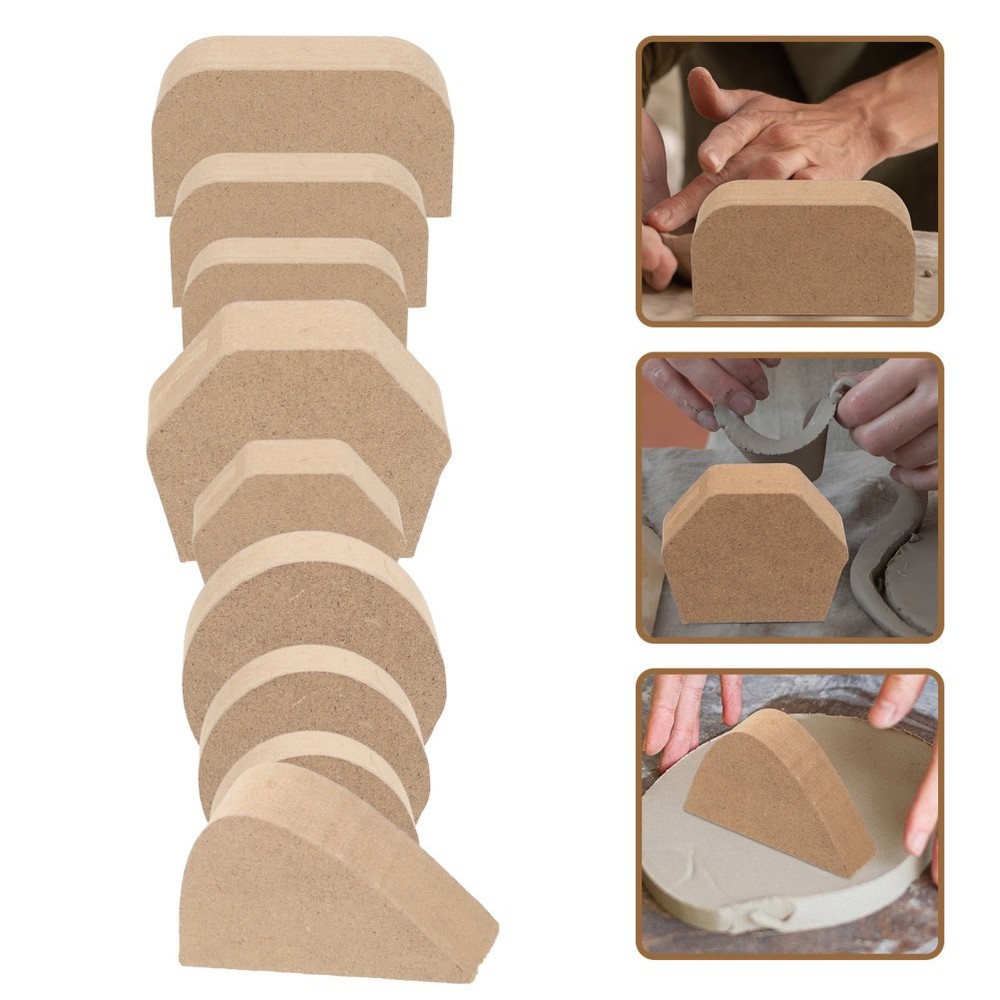 18pcs Mug Handle Forms - Coffee Cups and Pottery Projects Mug Handle Molds for
