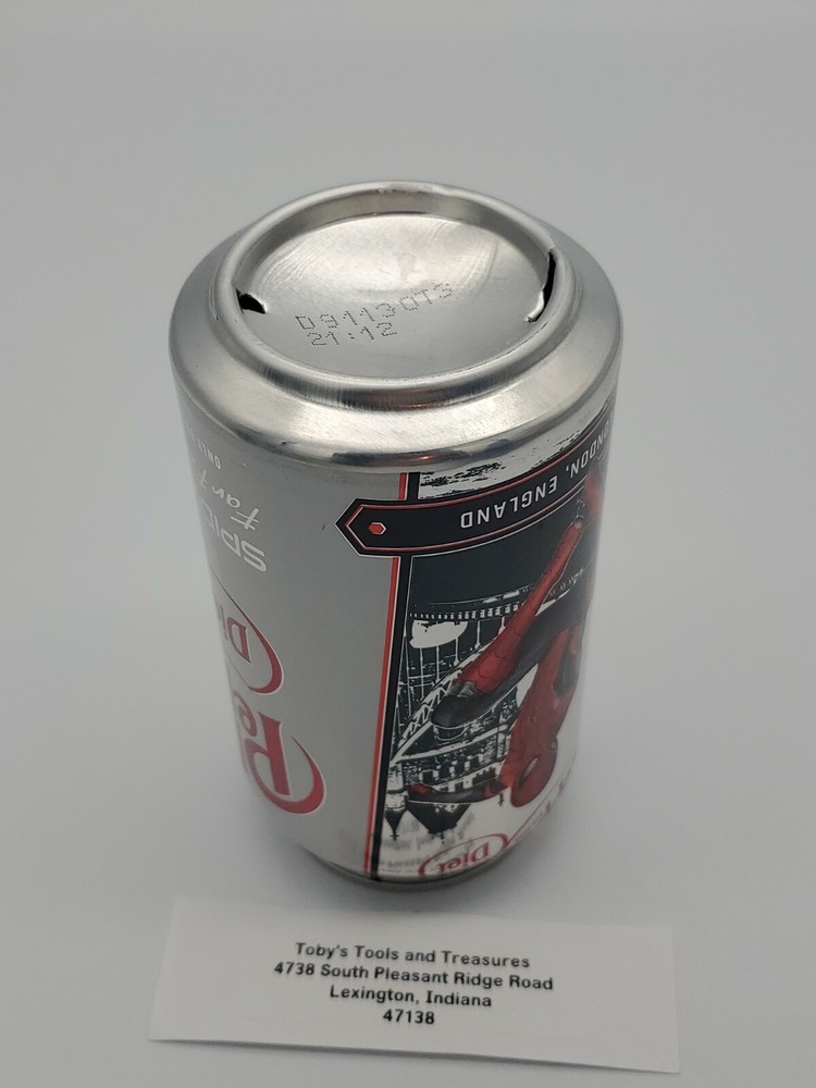2018 Diet Dr Pepper Can Spiderman Far From Home Spiderman Marvel Comics