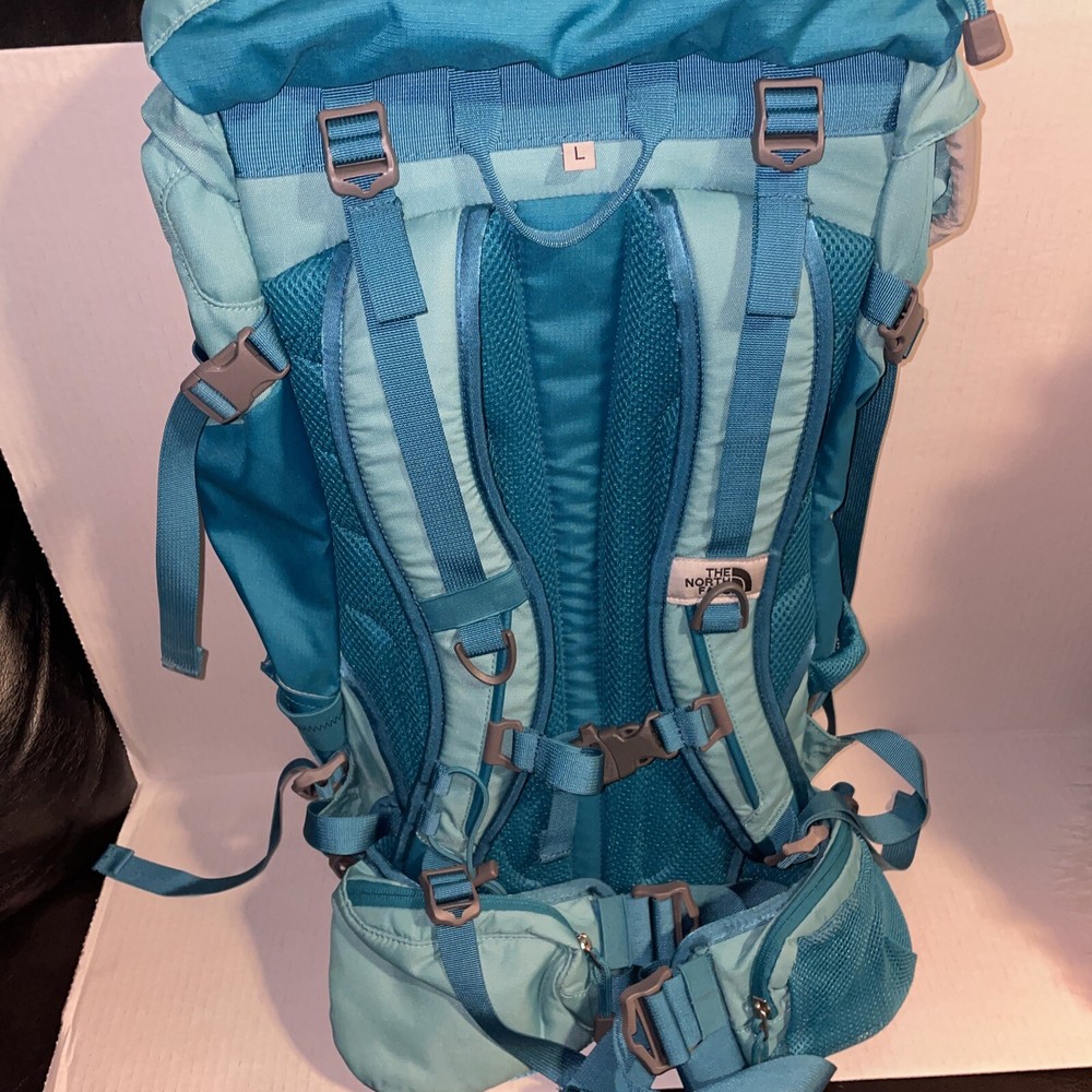North Face Altea Hiking Back Pack Teal Size Large