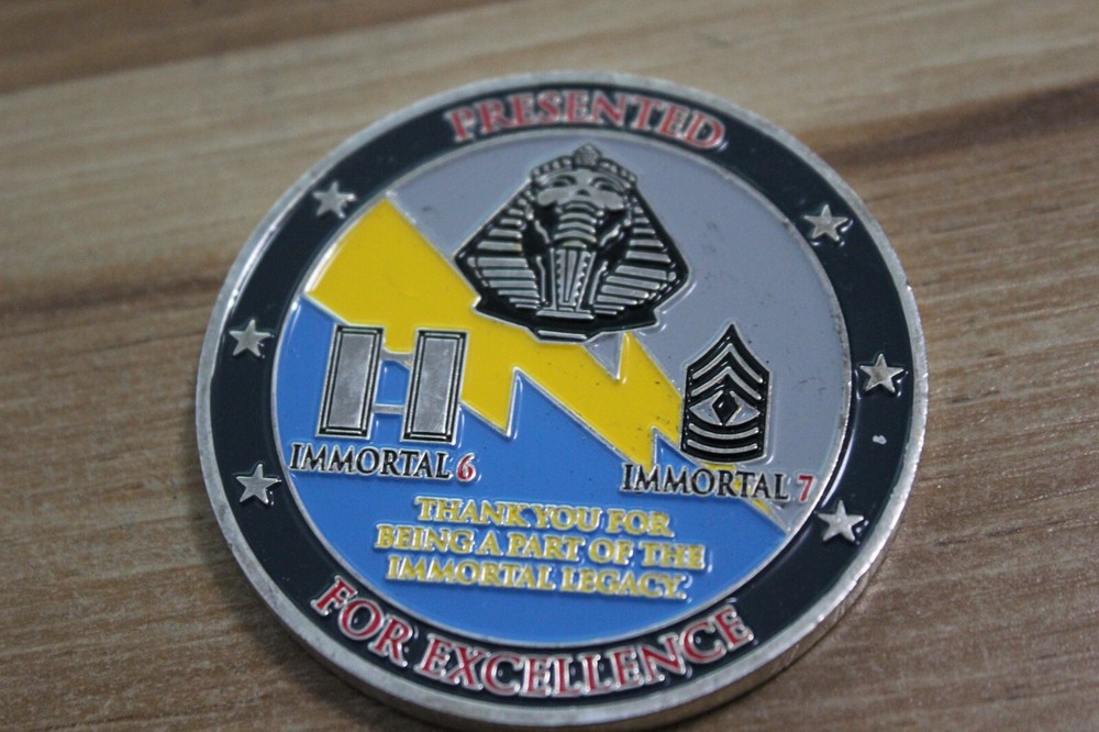 U.S. Special Operations Immortal Legacy Challenge Coin