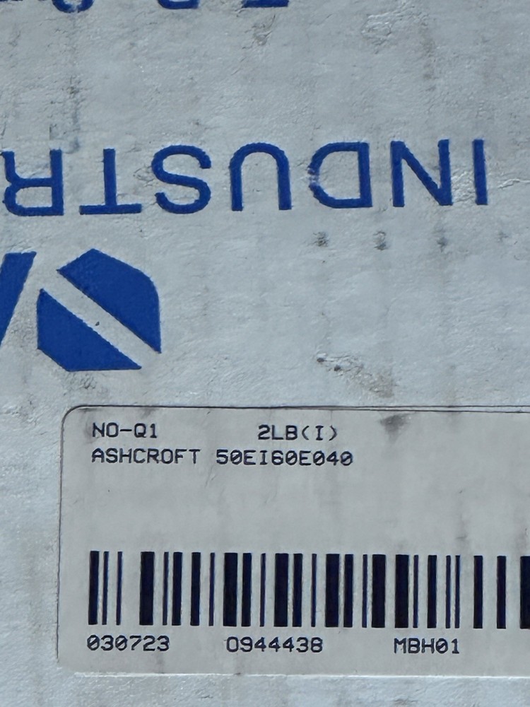 ASHCROFT 50E160E040 50-400F