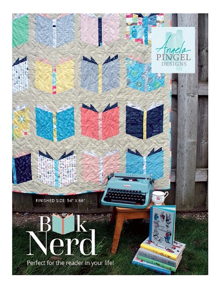 Angela Pingel Designs: Book Nerd Quilt Pattern