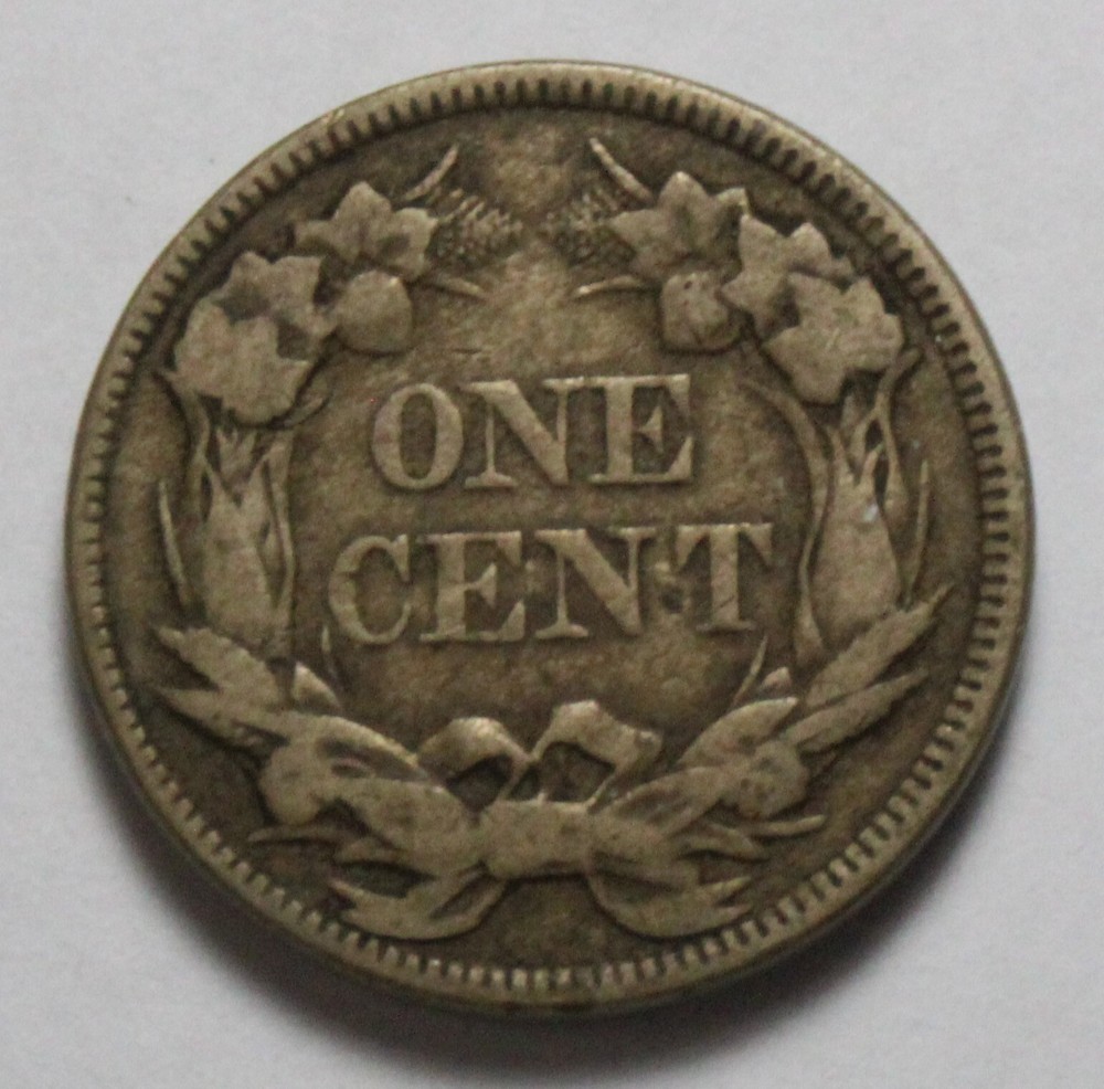1857 Flying Eagle Cent PH140