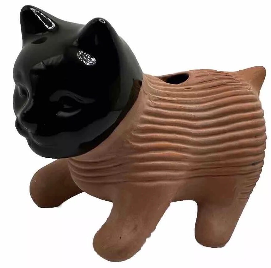 Cat Terracotta Planter