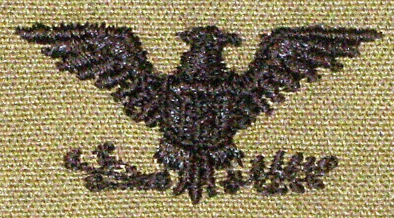 US Army Colonel Pair Olive Drab Fatigue Uniform Rank Insignia Patch
