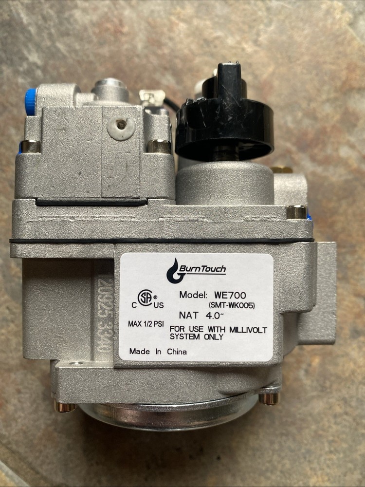 BURN TOUCH WE700 Gas Valve