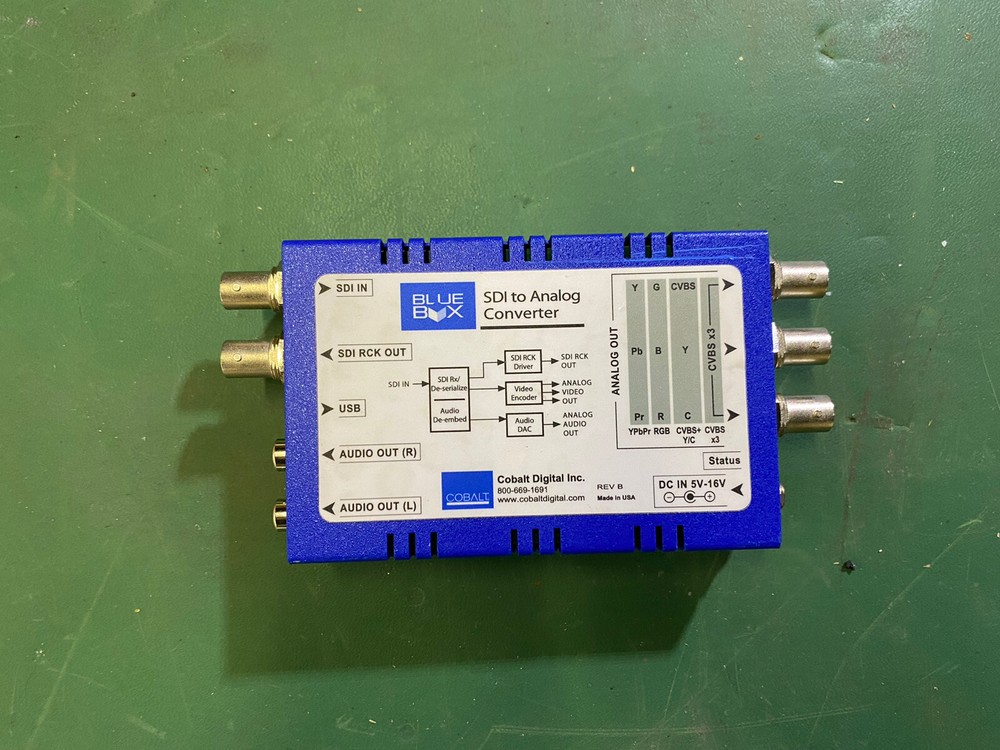 Blue Box SDI to Analog Converter