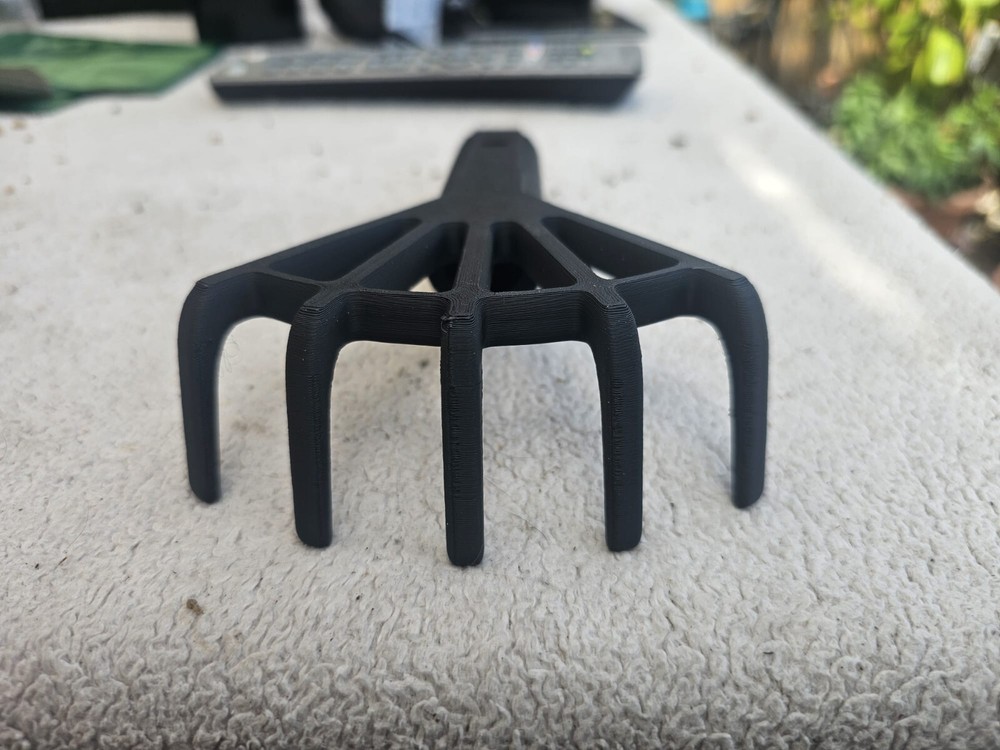 Allthings3D Bushwhacker baiting spoon pole weed rake attachment