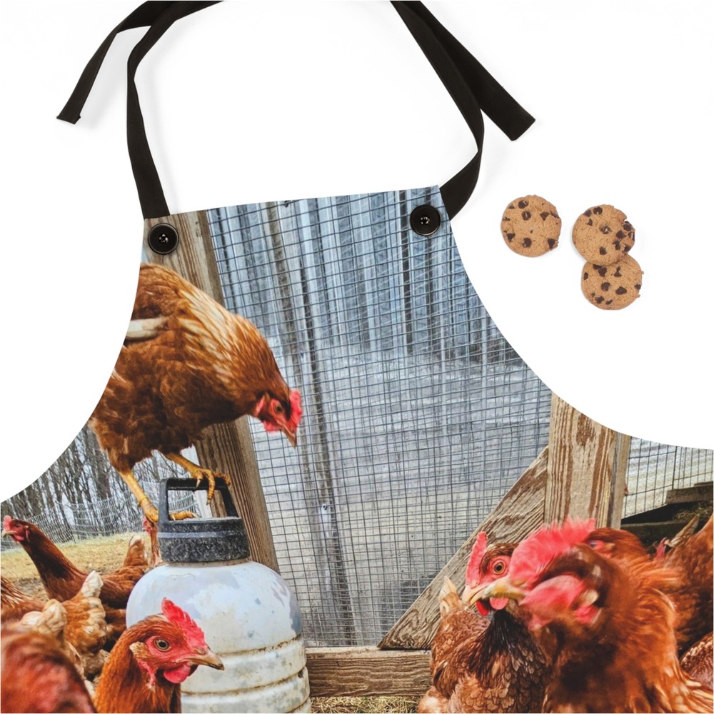 Cluckin' Cute Chicken Apron 🐔🍳