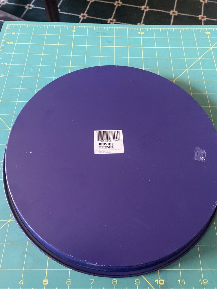 Bristol Ware Uneeda Biscuit Tin Tray Round 12"