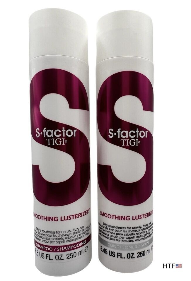 Tigi S-Factor Smoothing Lusterizer Shampoo and Conditioner Duo