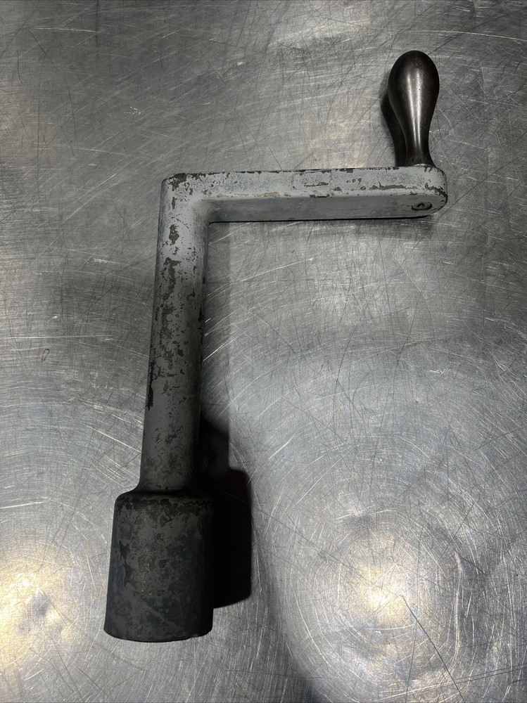 Vintage cast iron milling machine handle