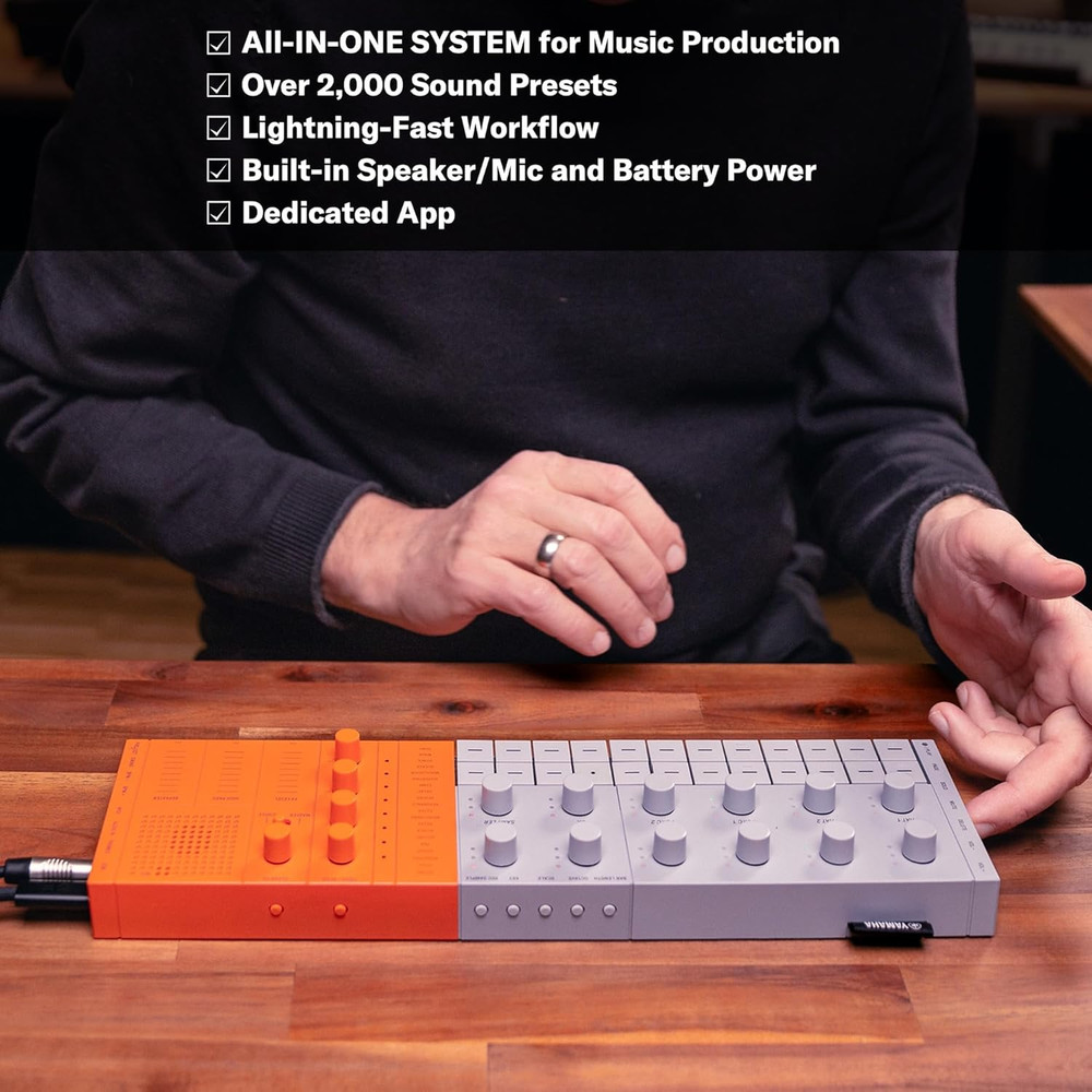 SEQTRAK Mobile Music Ideastation, Advanced Sequencer, Onboard Sampling, Built-In