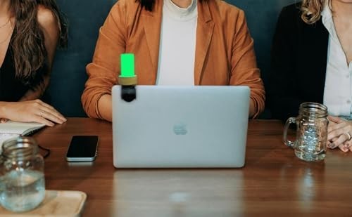 USB LED Clip Busy Light for Office - 59" Cable, Do Not Disturb Indicator, Boosts