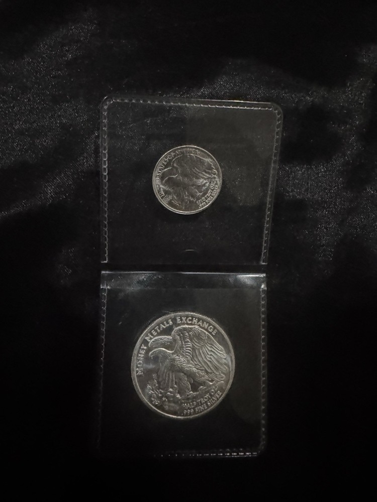 Silver rounds (everything in the picture)