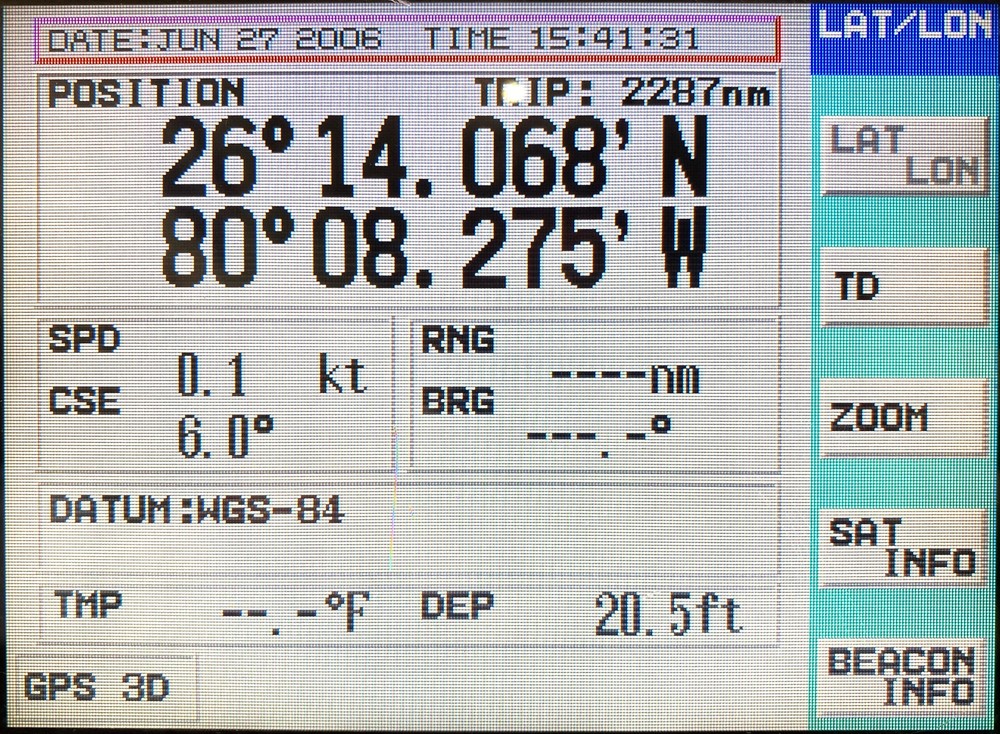 Furuno GP-1850DF Plotter/Sounder Display w/Suncover *See Description*