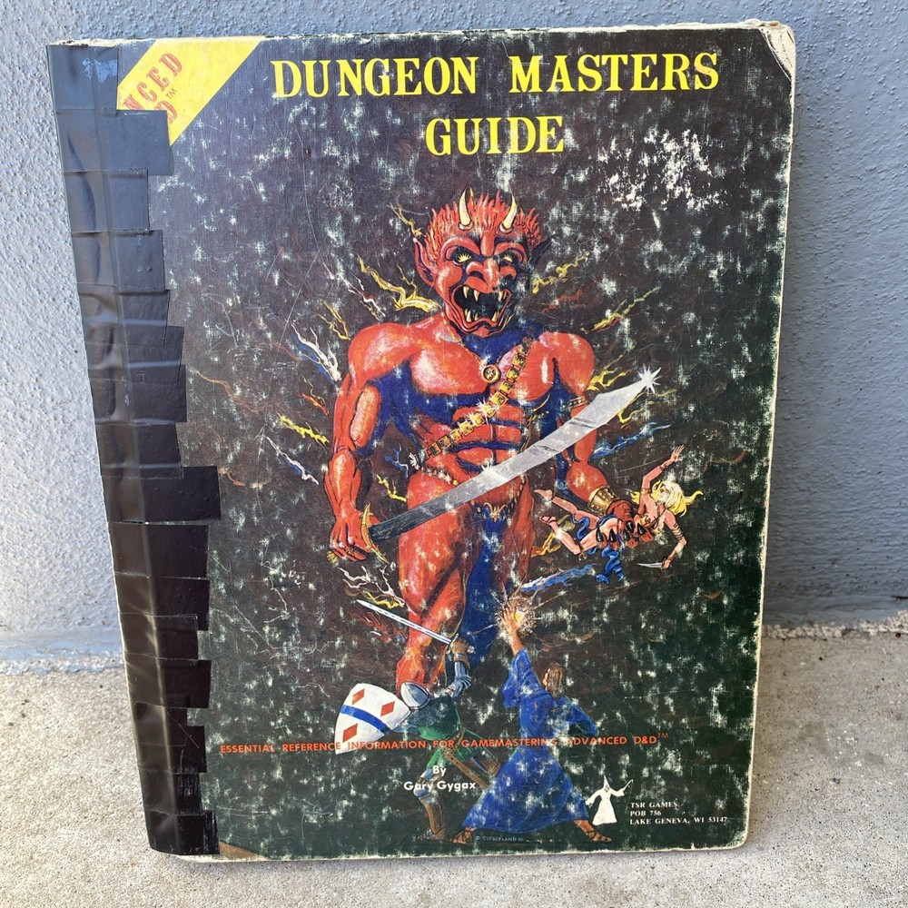 Dungeons & Dragons Advanced D&D Dungeon Master's Guide Revised Edition 1979