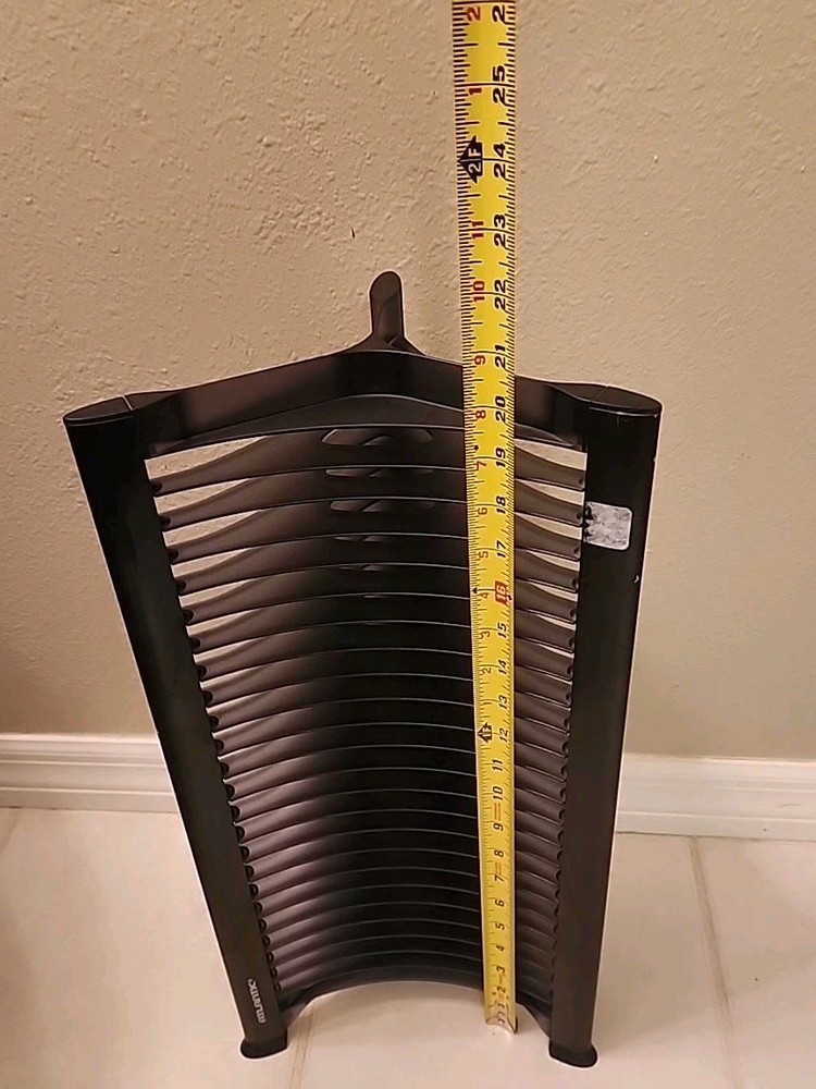 Atlantic Vintage CD Storage Rack Tower Holds 30