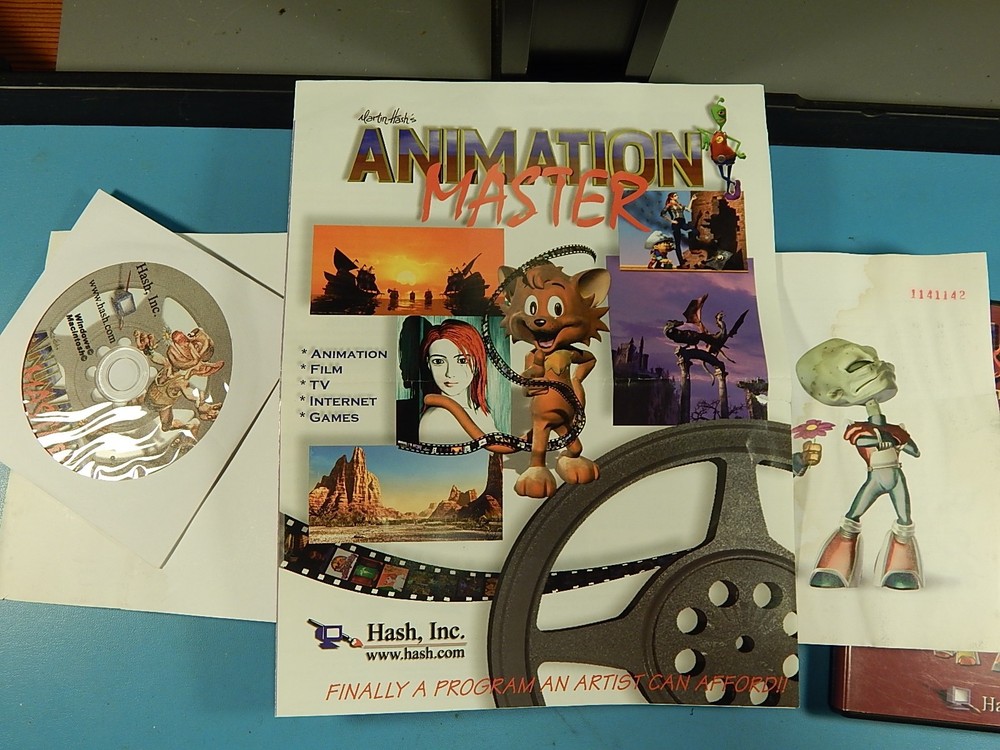 Hash Animation Book and software