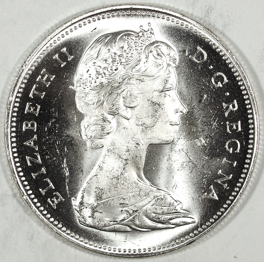 1966 Canada Silver Dollar ☆☆ UnCirculated ☆☆ Great For Sets 117
