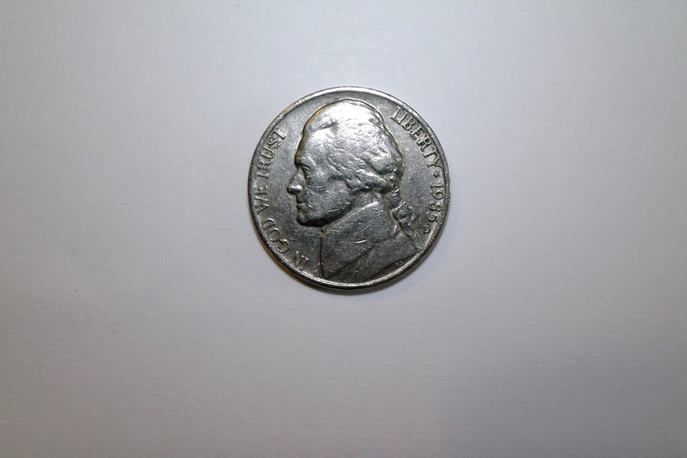 1985 - D 5C Jefferson Nickel w/ Solid Strikes & Specific Errors" & DBL