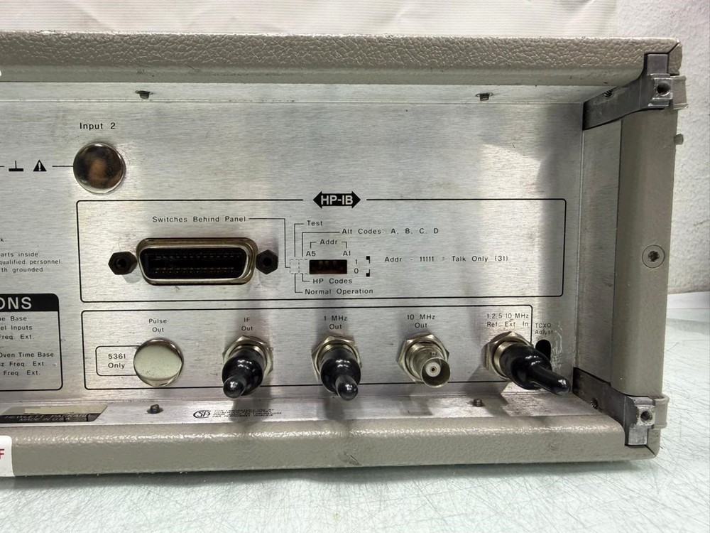 HP Hewlett Packard 5351B Continuous Wave Microwave Frequency Counter