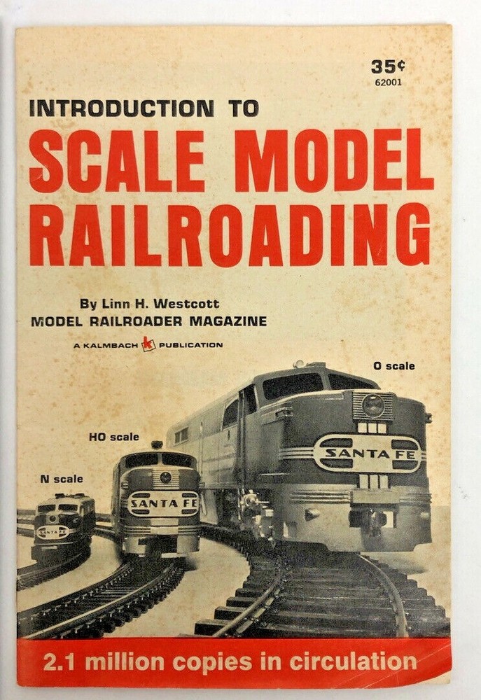c1981 Introduction to Scale Model Railroading Manual Instructions