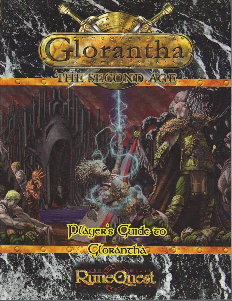 Glorantha Second Age SC Players Guide  OOP NEW  Mongoose  MGP 8109  Runequest
