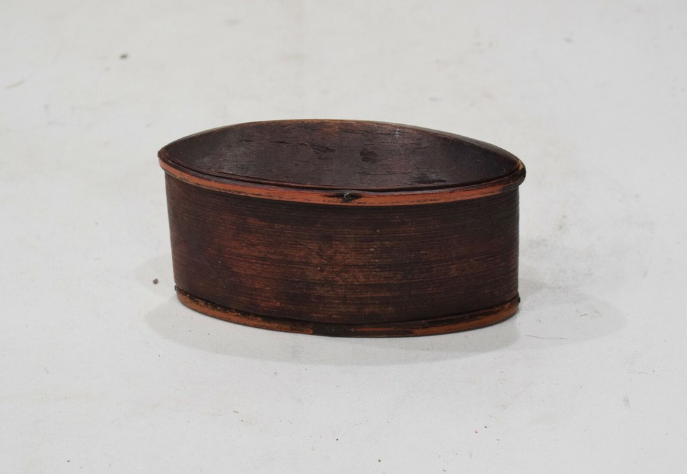 Boxes Assorted Indonesian Bamboo Oval Boxes