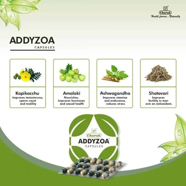 Charak Addyzoa Capsule 20 Capsule