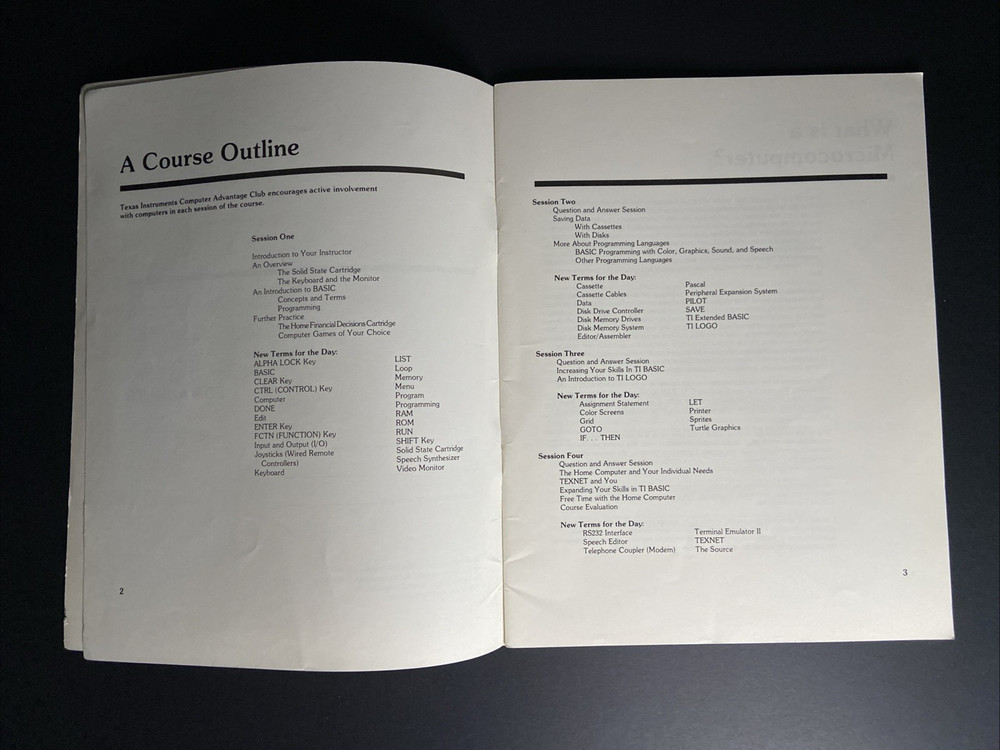 Texas Instruments Computer Awareness Program for Adults Ti99/4a